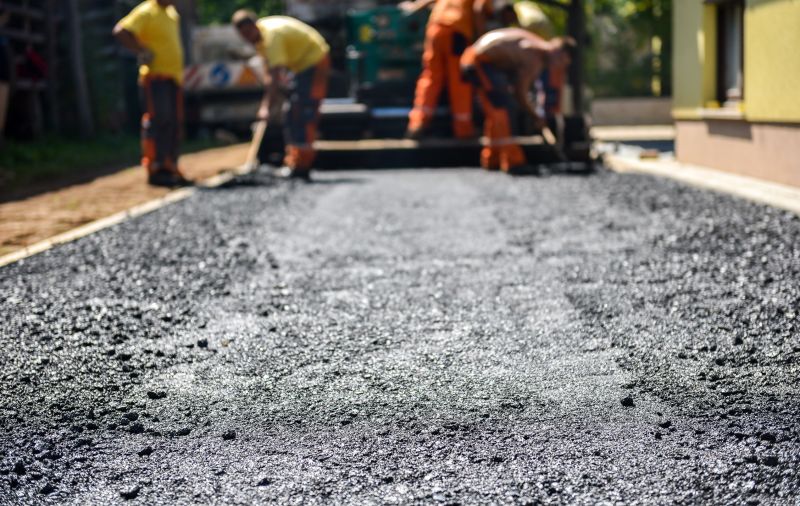Asphalt Surface Before Resurfacing