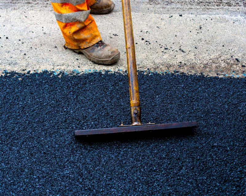 Asphalt Paving Near Holiday Season
