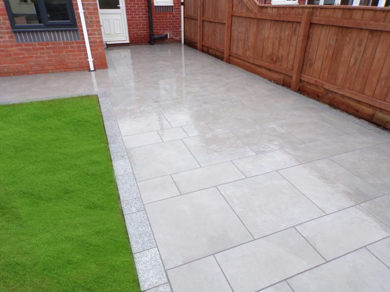 Paved Walkway Installation