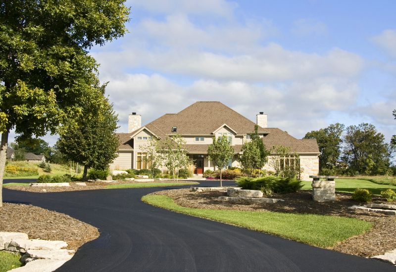 Residential Asphalt Driveway Installation